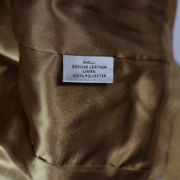 PRESTON& YORK Vtg‎ Women 100% Suede Jacket Blazer XS Lined Button Down Tan Beige - Picture 11 of 12